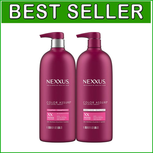 Color Assure Shampoo & Conditioner Set for Vibrant Color-Treated Hair, 33.8 oz