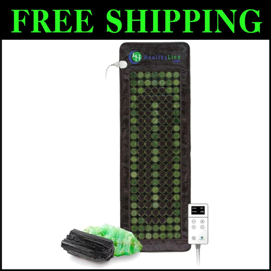 Flexible Infrared Heating Pad w/ 12-Hour Auto Shutoff - Natural Stones Therapy