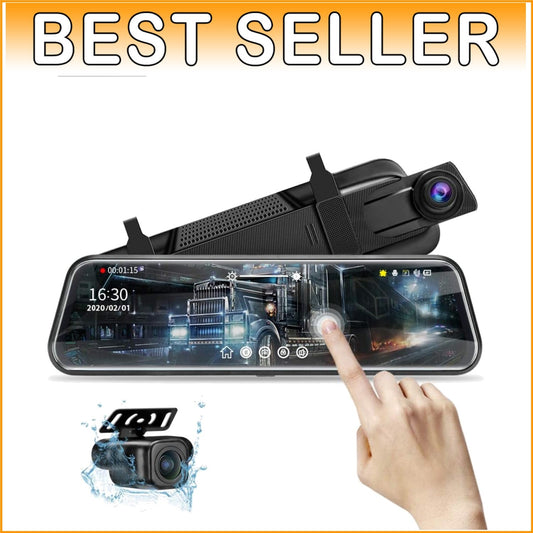 Advanced 10'' Dual Lens Backup Camera - Parking Assistance & Night Vision System