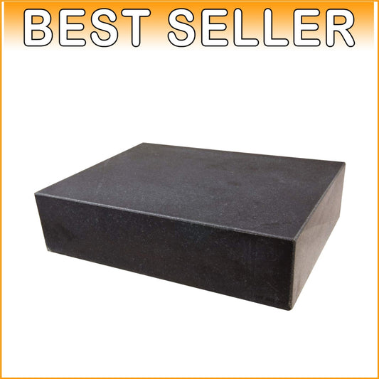 Durable Non-Magnetic 12" x 9" Granite Surface Plate - Perfect for Calibration