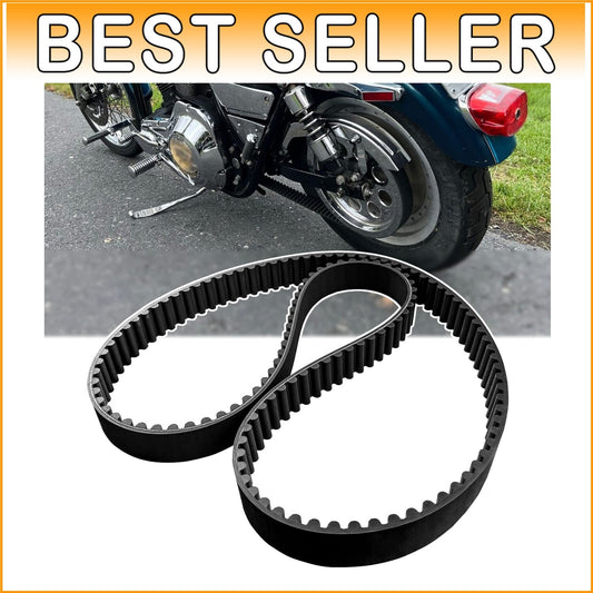 132T Rubber Drive Belt - Perfect Harley Replacement for FXST FLST 1986-1994