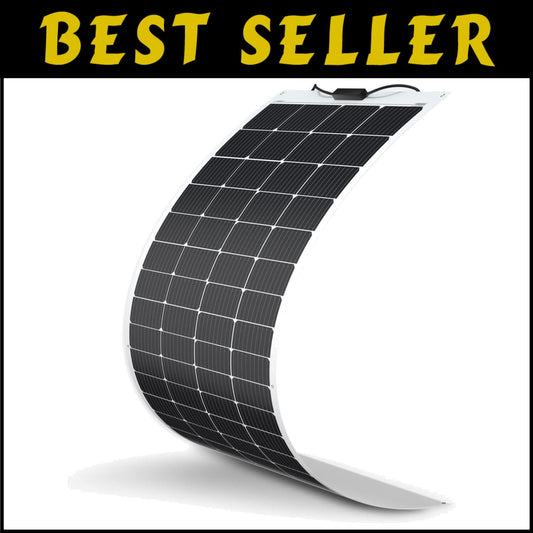 High Performance Flex Solar Charger - 200W for Off-Grid Living on Any Surface