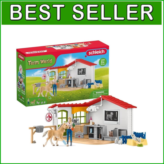 Educational 43-Piece Farm Vet Set for Children - Fun and Imagination Awaits!