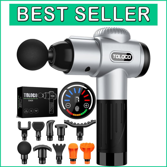 Ergonomic Massage Gun for Whole Body Relief - Ideal Gifts for Any Occasion