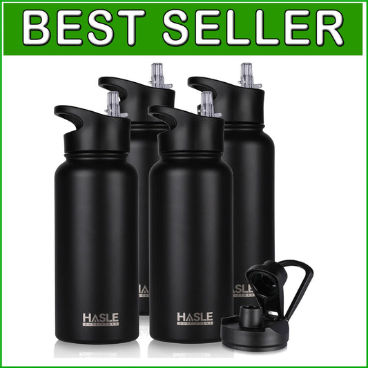 32 oz Insulated Stainless Steel Water Bottle – Double Wall Sports Hydration