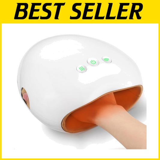 Portable Hand Massager with Heat - Ideal for Carpal Tunnel Relief, Stylish Gift
