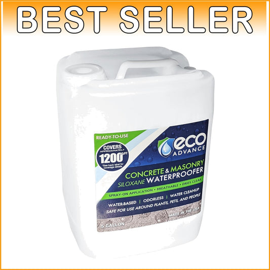 Odorless Siloxane Waterproofer - 5 Gallon Eco-Friendly Solution for Surfaces