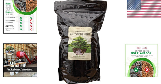 2.5 Gallons All-Purpose Bonsai Soil - Draining and Moisture Retaining Mix