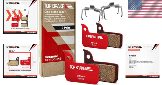 Exceptional Stopping Power Brake Pads - Fit for AVID SRAM & All Mountain Bikes