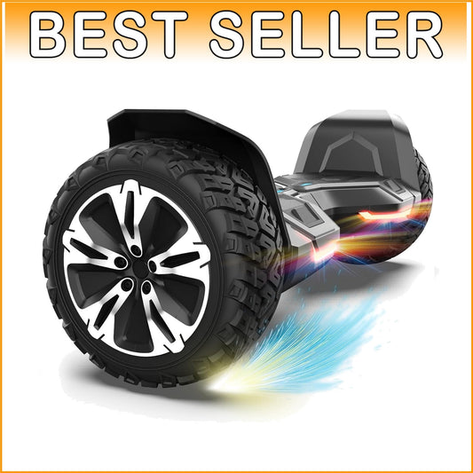 Durable Self-Balancing 8.5" Hoverboard with Bluetooth Speakers and LED Lights