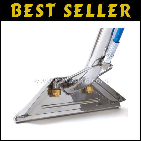 Durable 12" Low Profile Carpet Cleaning Wand for Truckmounts & Portables