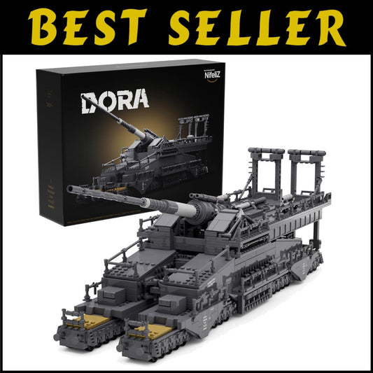 Dora WW2 Classic Model Kit - Engaging Military Building Experience for Adults