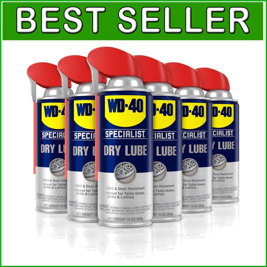 Corrosion Protection Dry Lube with Smart Straw - 6-pack, 60 Oz. Total Volume