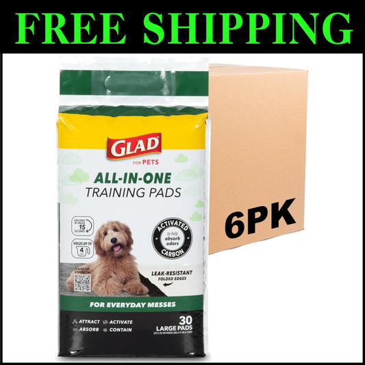 Odor Neutralizing Disposable Dog Pee Pads - 23" x 23" - Perfect for Training