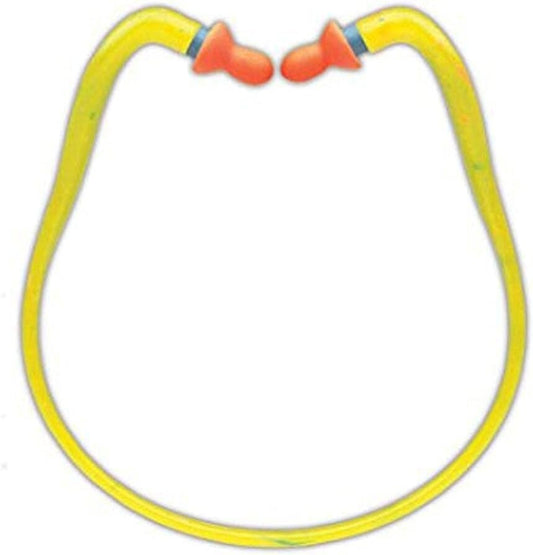 10-Pair Ergonomic Band Noise Reduction Earplugs - Industrial Hearing Safety