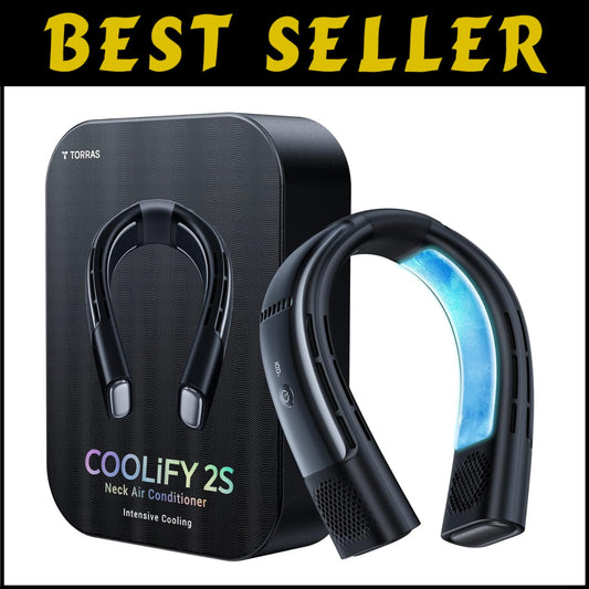 Smart App-Controlled Neck Air Conditioner: Instant Cooling for Outdoor Comfort