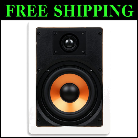2-Way In-Wall Speaker with 6.5" Woofer & 1" Tweeter - Elegant Audio Solution