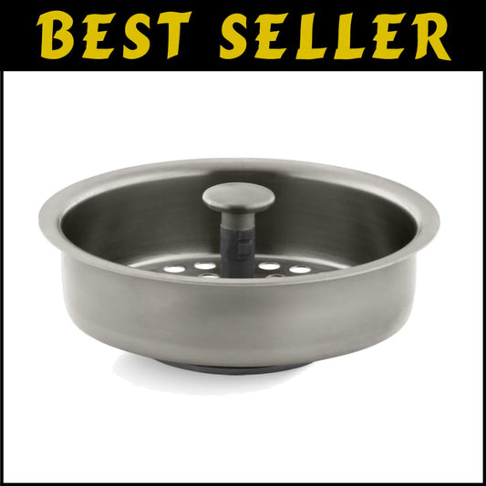 Customizable Duostrainer Sink Strainer with Vibrant Finish - Fits 3-4 Inch Sinks