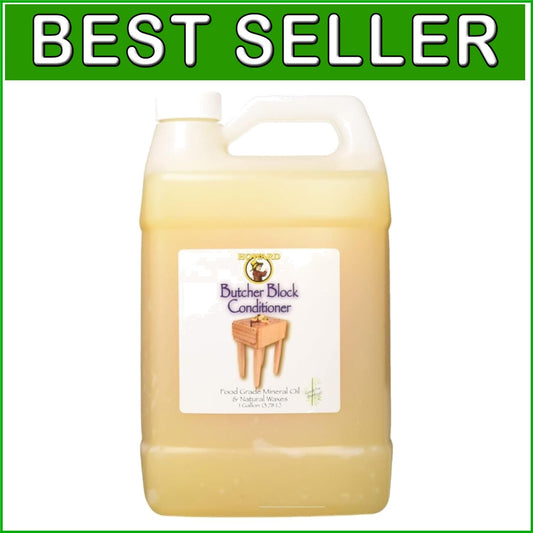 Revitalizing Butcher Block Conditioner 128 oz - Safe for All Wooden Surfaces