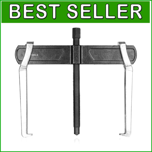 10-Inch 2-Jaw Gear Puller - Heat-Treated Steel for Safe Removal