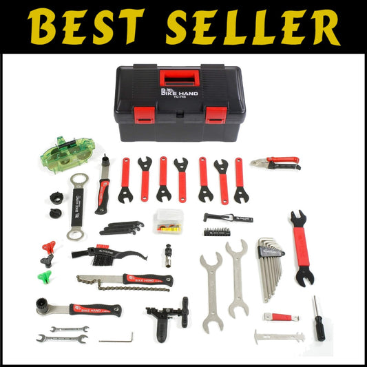 Comprehensive Bicycle Repair Set with Torque Wrench - Home Mechanic's Essential