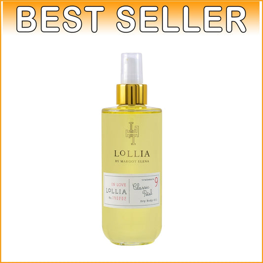 In Love Dry Body Oil, 6.8 Fl. Oz - Classic Petal Moisturizer for All Skin Types