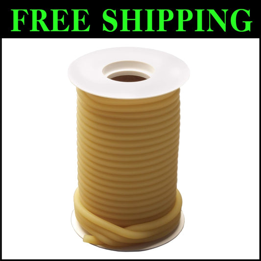 Seamless Translucent Surgical Tube, 50' Roll, 1/4" Inner Diameter, FDA Approved