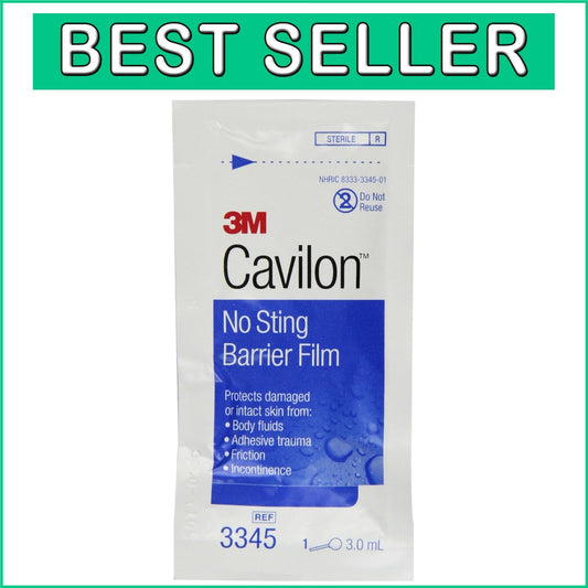 Hypoallergenic No Sting Barrier Film - Clinically Proven Protection Wand Bundle