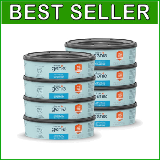 Discreet 270 Count Diaper Pail Refills - Unscented with Antimicrobial Protection