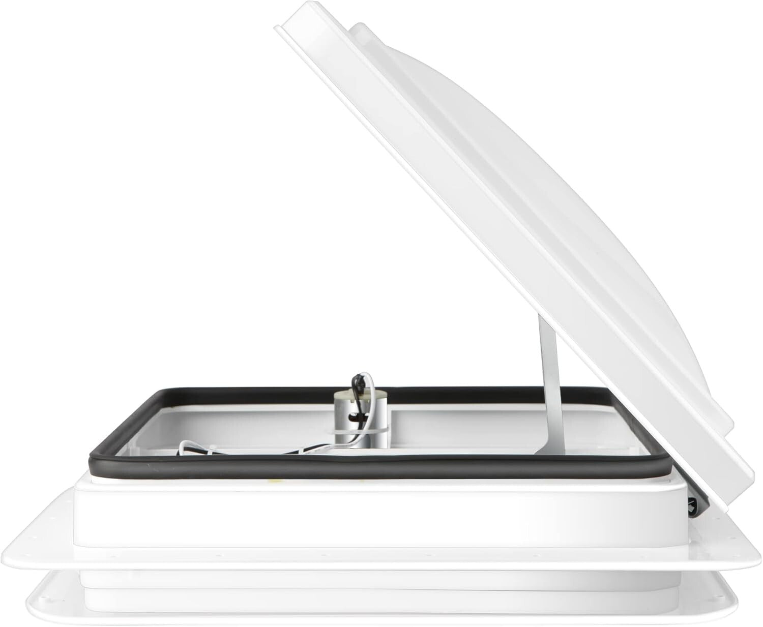 Efficient 12V Fan Roof Vent for RVs and Campers - 14" x 14" Easy Install