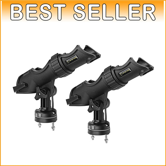 Versatile Fishing Rod Holder Set - Compatible with Spinning & Baitcasting Reels