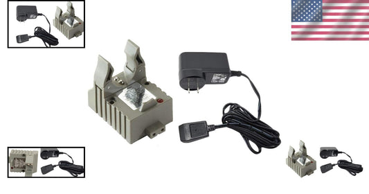 Compact Strion Flashlight Charger Holder with AC Wall Adapter - LED Indicator