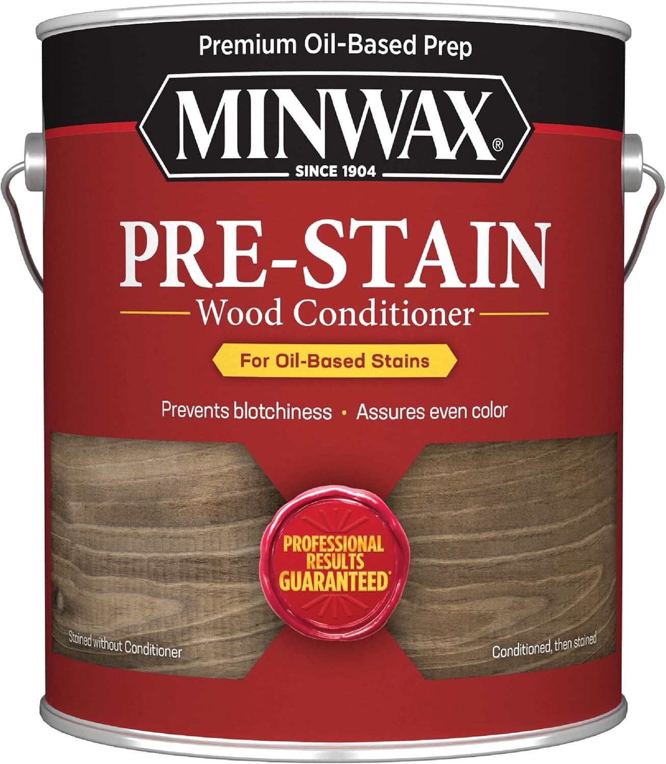 1 Gallon Oil-Based Pre-Stain Wood Conditioner for Even Stain Penetration
