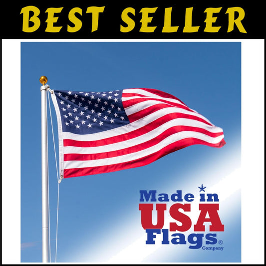 6x10 American Flag – Premium PolyMax Polyester for Indoor/Outdoor Display