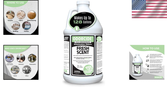 64oz Odor Eliminator Concentrate - Powerful Pet, Smoke & Urine Neutralizer