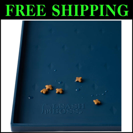 Dishwasher Safe Pet Feeding Mat - Waterproof Extra Large Size for Dogs & Cats