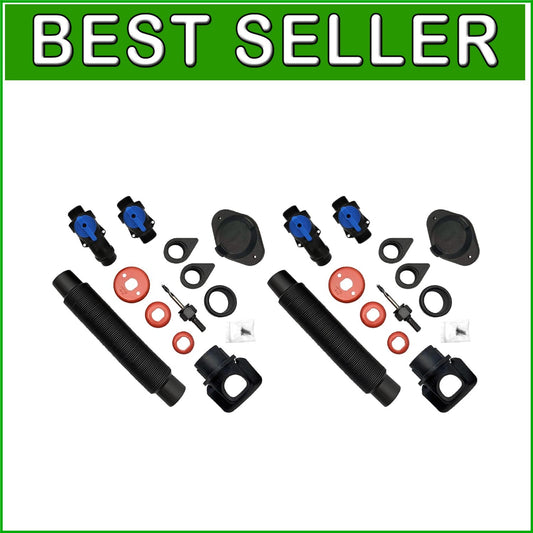 All-in-One Rainwater Collection System with Diverter & Spigot - Versatile 2 Pack