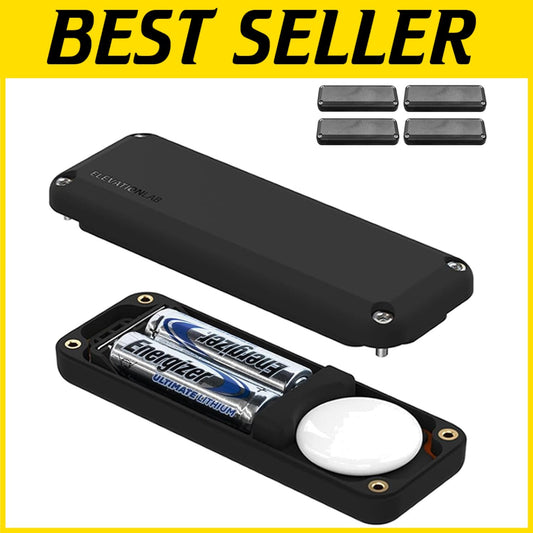 14x Extended Battery AirTag Case - Waterproof AA Powered Protection - 4-Pack