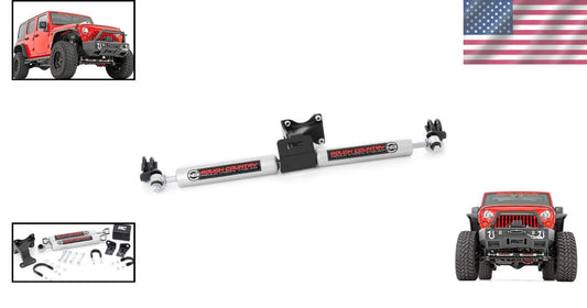 Boost Handling with N3 Dual Steering Stabilizer for 07-18 Jeep Wrangler JK