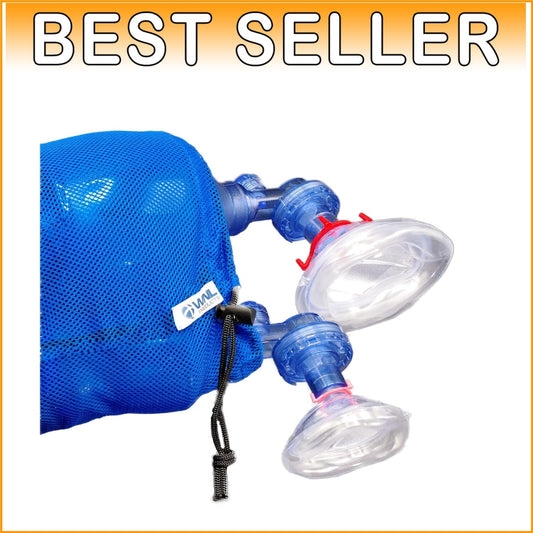 Portable CPR Training Bundle: Adult, Child, & Infant Masks with Reservoir Bag