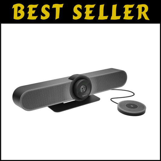 Innovation Meets Design: 4K Video Conferencing Camera with Range-Extending Mic