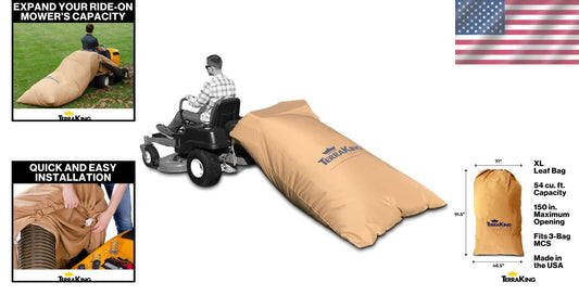 Easy Install 54 Cu. Ft. Leaf Bag for 3-Bag Material Collection Systems