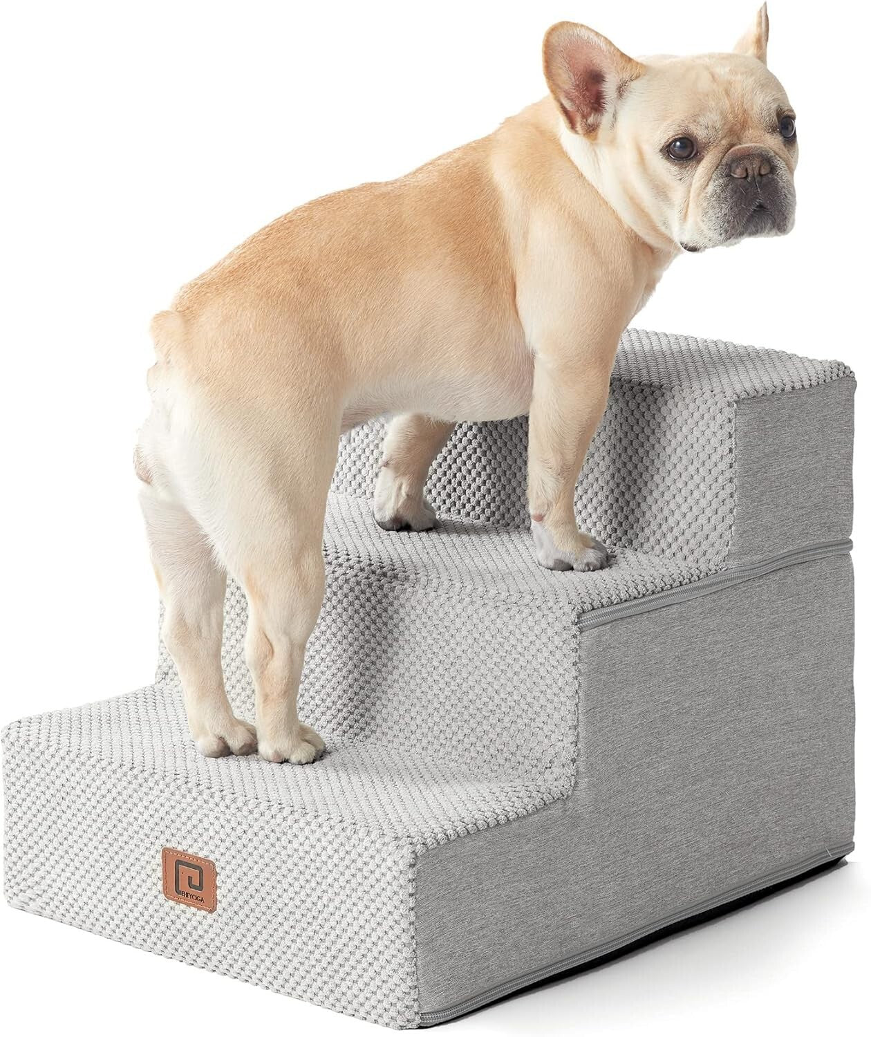 Portable Non-Slip Pet Steps for Small Dogs & Cats - Foldable Indoor Use