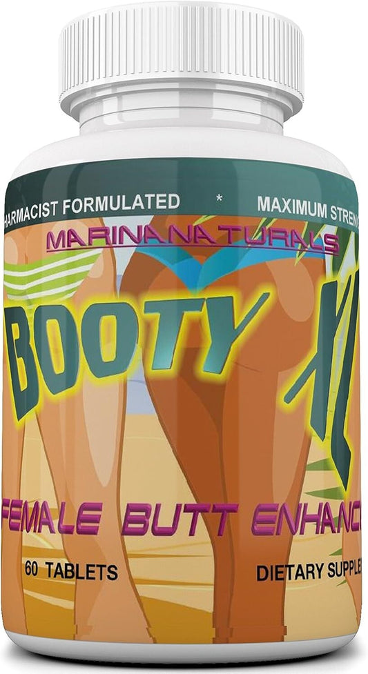 BOOTY XL: Complete Herbal Butt Enhancement – Firm, Curvy Look Guaranteed!