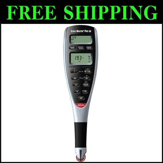 Professional Plan Measure with 91 Scales and Hard Case: Ready for Any Project