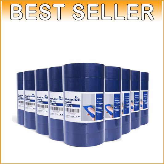 14-Day Clean Removal Blue Painter's Tape: 54 Rolls - Precision for Home & Auto