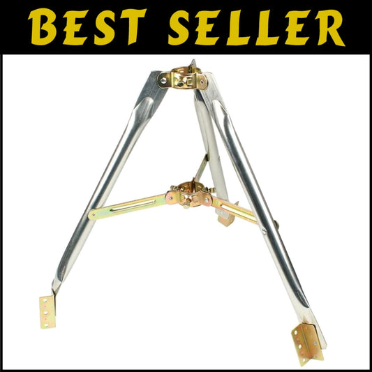 Adjustable 2' TV Antenna Mount with Standard Tripod Head for Easy Setup