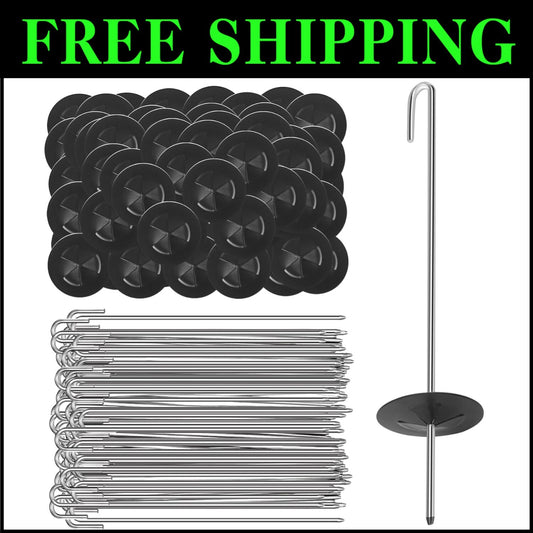 Compact 200 Stainless Steel Solar Panel Clips for Effective Critter Protection