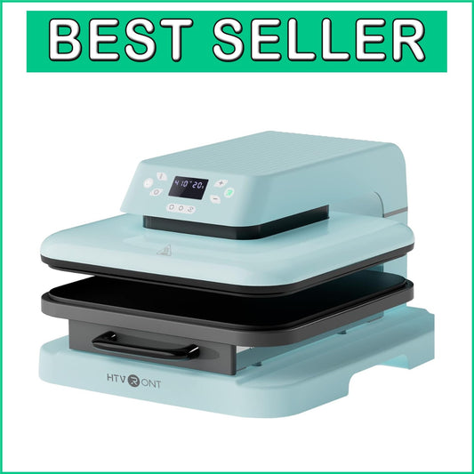 15x15 Intelligent Auto Heat Press - Fast, Safe & User-Friendly Design