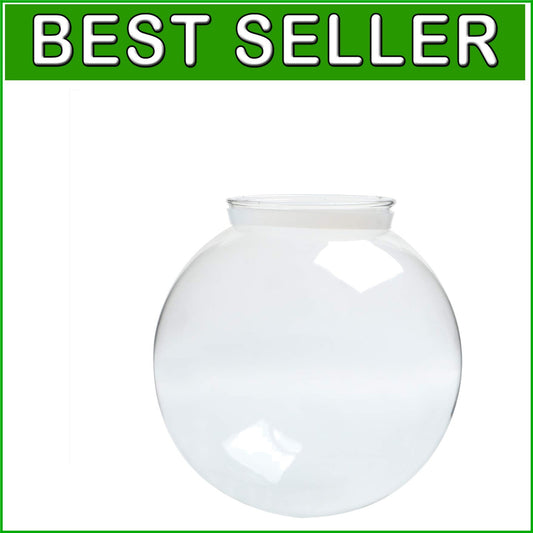 5.9" Round Clear Glass Shade for Vintage Lighting Fixtures - Easy Installation